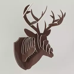 Deer Head 3D model