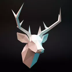 Head deer  3D model