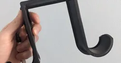 Heavy Duty Double 3.5＂ Cubicle Hook by Intrepid | Download free STL model | Printables.com