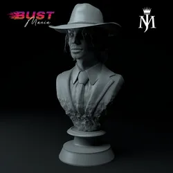 Michael Jackson Hat Edition Premium 3D Bust STL