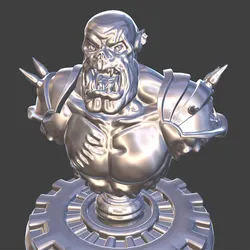 Orc bust