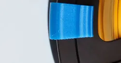 Small curved 1.75 filament clip by JanB | Download free STL model | Printables.com