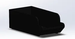 Storage bin for small screws and nuts by Chran | Download free STL model | Printables.com