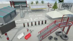 This Race Track Construction Kit - Add-on Pack B Low-poly 3D model