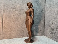 Anime Time Travel - Nazi Era Woman - Free 3D Print Model