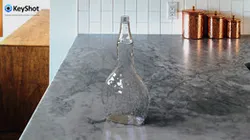 Glass bottle - Botella de vidrio