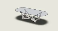 Glass table