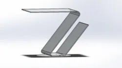 Glass Table used in IPL 2017 Studio