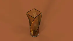 Glass vase