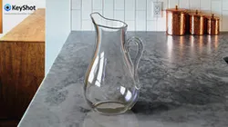 Glass vase - Jarron de vidrio