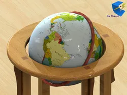 GLOBE STAND