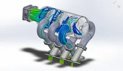 GM 54 degree V6 intake