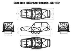 Goat Built IBEX 2 Seat Chassis (GB-1102)
