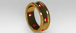 Gold & Ruby Ring