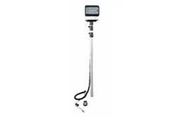Golight LED Spotlight on Telescoping Pole Mount - Wireless Remote - 16' Coil Cord - 900' Spot Beam