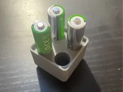 Gridfinity AA Battery Holder - Free 3D Print Model