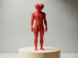 Heart Man - Free 3D Print Model
