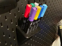 ikea Skadis Paint Marker Holder - Free 3D Print Model