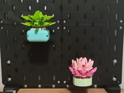 SKÅDIS Flower Stand (LEGO Compatible) - Free 3D Print Model
