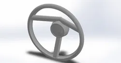 Tri-ang pedal car steering wheel
