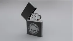 Zippo Skull