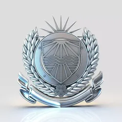 Badge Plaque 3D print model