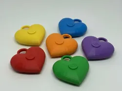 Brick Heart - Free 3D Print Model