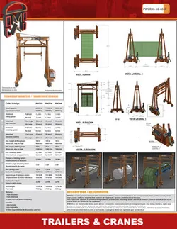 Domocad3d trailers & cranes