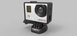 GoPro Hero 3 HD Camera with the Frame