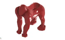 Gorilla shaped object holder