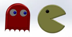 Gost Pac Man et Pac Man