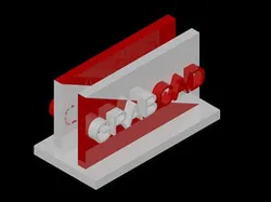 GRABCAD bussines card holder