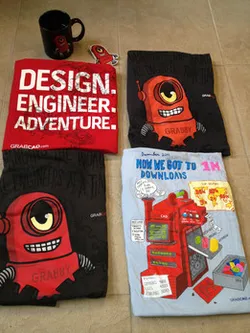 Grabcad t-shirts