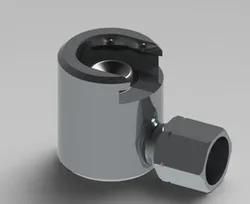 Grease Fitting - Std Button Head Connector pull on