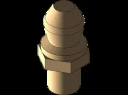 GREASE FITTING, STRAIGHT, M5 THREAD