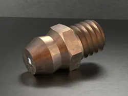 Grease Nipple M6 (straight) created in PARTsolutions