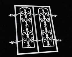 Grille on the window