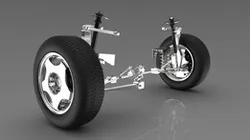 GSwing multilink DGP front suspension