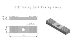 GT2 Timing Belt Fixing Piece