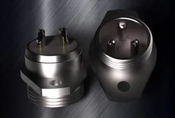 GX16 Connector Flange, Panel mount