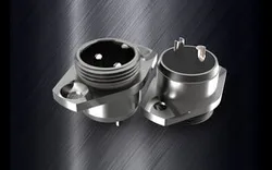 GX16 Connector Panel Front Mount Type