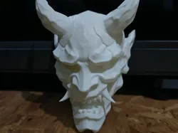 Oni Mask - Free 3D Print Model