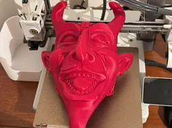 Devil Mask - Free 3D Print Model