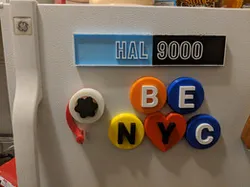 HAL 9000 Refrigerator Magnets