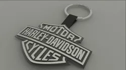 Harley-davidson key-ring