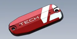 Master cylinder cover Hope Tech 4
