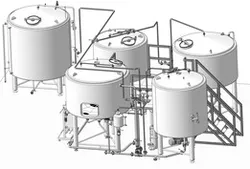 Пивоварня 2000 л / Brewery 2000 L