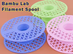 Bambu Lab Filament Spool | Original Size Replica - Free 3D Print Model