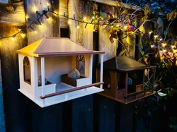 Classic barn style bird feeder by Techro3D - Free 3D Print Model