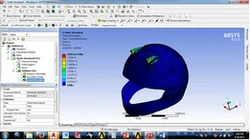 Helemet Analysis using Ansys workbench